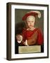 Edward Vi as a Child, C. 1538-Hans Holbein the Elder-Framed Giclee Print