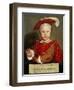 Edward Vi as a Child, C. 1538-Hans Holbein the Elder-Framed Premium Giclee Print