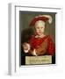 Edward Vi as a Child, C. 1538-Hans Holbein the Elder-Framed Premium Giclee Print