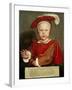 Edward Vi as a Child, C. 1538-Hans Holbein the Elder-Framed Giclee Print