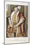 Edward VI, King of England, C1552-Francesco Bartolozzi-Mounted Giclee Print