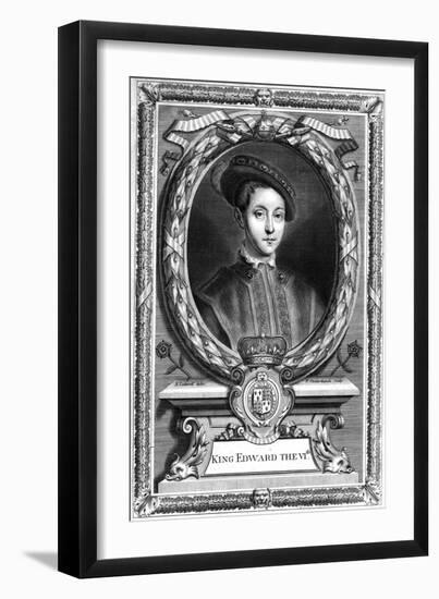 Edward VI, King of England-Edward Lutterell-Framed Giclee Print