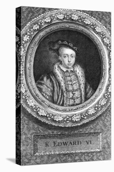 Edward VI, King of England-George Vertue-Stretched Canvas