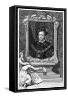 Edward VI, King of England-George Vertue-Framed Stretched Canvas