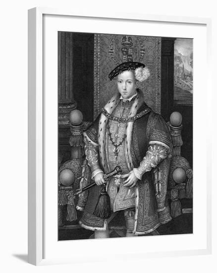 Edward VI, King of England-Henry Thomas Ryall-Framed Giclee Print