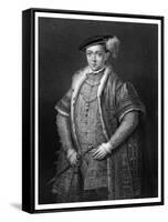 Edward VI-English School-Framed Stretched Canvas