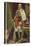 Edward VII British Royalty in His Coronation Robes-null-Stretched Canvas