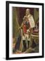 Edward VII British Royalty in His Coronation Robes-null-Framed Photographic Print