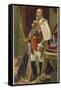 Edward VII British Royalty in His Coronation Robes-null-Framed Stretched Canvas