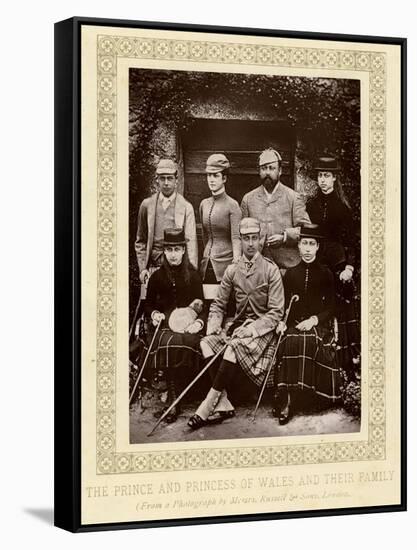 Edward VII, Family C.1883-null-Framed Stretched Canvas