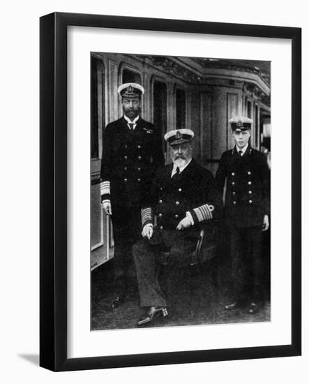 Edward VII, George V and the Prince of Wales, 1935-null-Framed Giclee Print