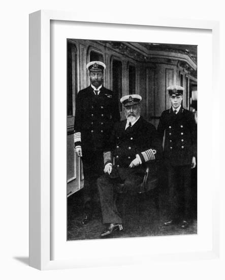 Edward VII, George V and the Prince of Wales, 1935-null-Framed Giclee Print