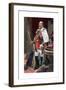 Edward VII in Full Coronation Robes, 1902-Samuel Begg-Framed Giclee Print