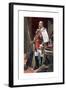 Edward VII in Full Coronation Robes, 1902-Samuel Begg-Framed Giclee Print