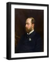 Edward VII, King of the United Kingdom-Michele Gordigiani-Framed Giclee Print