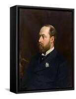 Edward VII, King of the United Kingdom-Michele Gordigiani-Framed Stretched Canvas