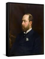 Edward VII, King of the United Kingdom-Michele Gordigiani-Framed Stretched Canvas