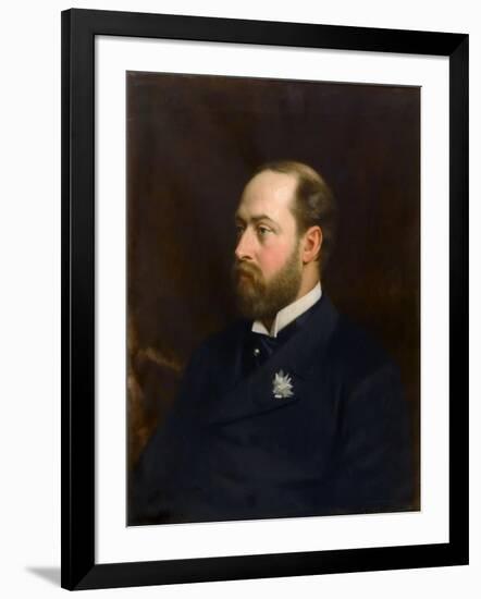 Edward VII, King of the United Kingdom-Michele Gordigiani-Framed Giclee Print