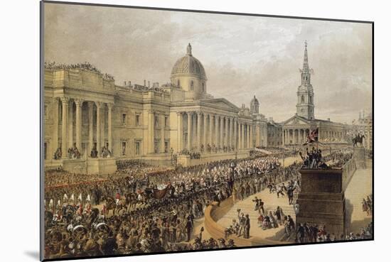 Edward VII, Prince of Wales and Princess Alexandra of Denmark's Wedding Procession-Robert Charles Dudley-Mounted Giclee Print