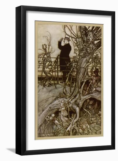 Edward VII, Rackham-Arthur Rackham-Framed Art Print