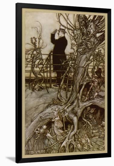 Edward VII, Rackham-Arthur Rackham-Framed Art Print