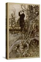 Edward VII, Rackham-Arthur Rackham-Stretched Canvas