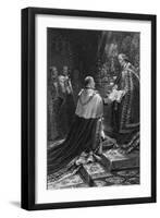 Edward VII Taking the Oath, 1902-Samuel Begg-Framed Giclee Print