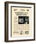 Edward VIII Abdicates-The Vintage Collection-Framed Art Print