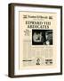 Edward VIII Abdicates-The Vintage Collection-Framed Art Print