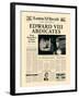 Edward VIII Abdicates-The Vintage Collection-Framed Art Print