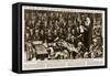 Edward VIII Abdication Message Read in Parliament-Steven Spurrier-Framed Stretched Canvas