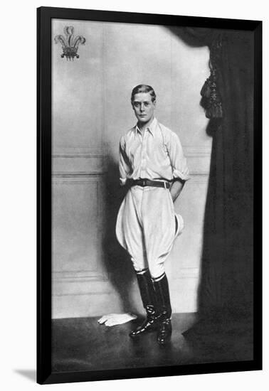 Edward VIII, King of Great Britain and Ireland-null-Framed Giclee Print