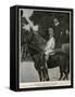 Edward VIII Rides-Maurice Greiffenhagen-Framed Stretched Canvas