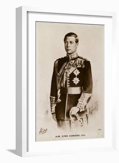 Edward VIII-null-Framed Giclee Print