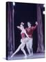 Edward Villella Dancing "Rubies" Sequence with Patricia Mcbride in Balanchine's Ballet "The Jewels"-Art Rickerby-Stretched Canvas