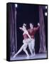 Edward Villella Dancing "Rubies" Sequence with Patricia Mcbride in Balanchine's Ballet "The Jewels"-Art Rickerby-Framed Stretched Canvas
