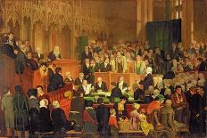 The Trial of the Warranty of a Horse in the County Court of Lancaster Castle-Edward Villiers Rippingille-Giclee Print