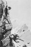 The Accident on Sefton, from 'scrambles Amongst the Alps' by Edward Whymper, Published 1871-Edward Whymper-Giclee Print