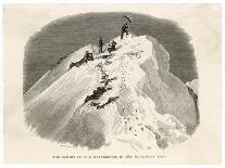 In Attempting to Pass the Corner I Slipped and Fell" from "The Ascent of the Matterhorn"-Edward Whymper-Giclee Print
