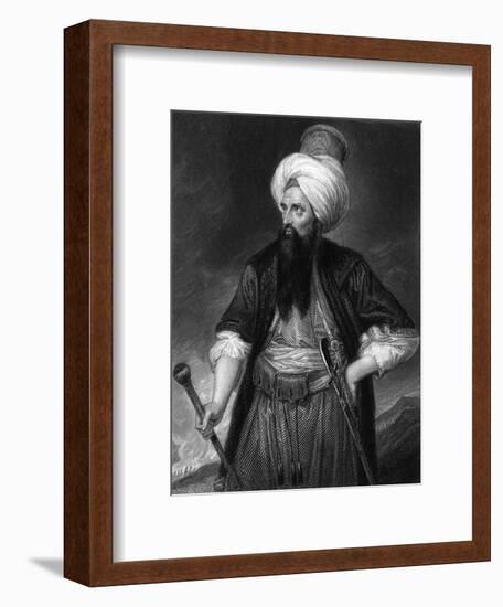 Edward Wortley Montagu-George Romney-Framed Art Print