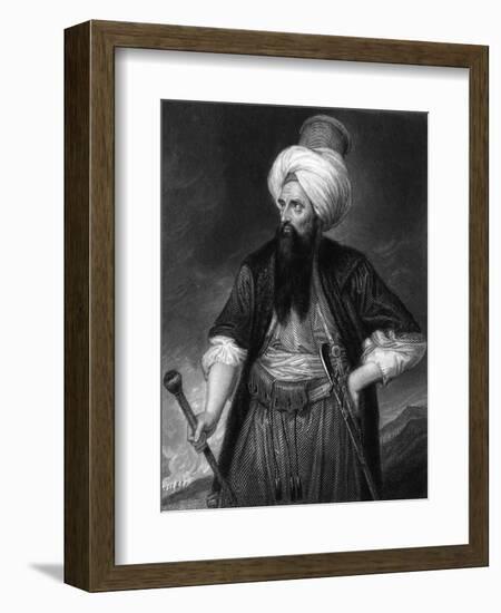 Edward Wortley Montagu-George Romney-Framed Art Print