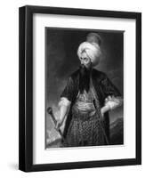 Edward Wortley Montagu-George Romney-Framed Art Print