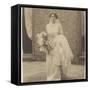 Edwardian Blushing Bride-null-Framed Stretched Canvas