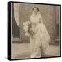 Edwardian Blushing Bride-null-Framed Stretched Canvas
