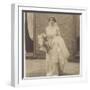 Edwardian Blushing Bride-null-Framed Photographic Print