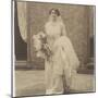 Edwardian Blushing Bride-null-Mounted Photographic Print