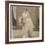 Edwardian Bride Photo-null-Framed Photographic Print