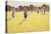 Edwardians at Tennis-Tom Simpson-Stretched Canvas