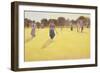 Edwardians at Tennis-Tom Simpson-Framed Giclee Print