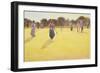 Edwardians at Tennis-Tom Simpson-Framed Giclee Print